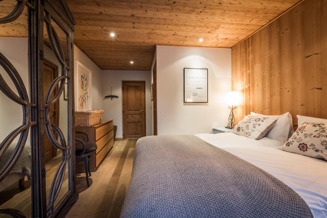 Apartment Au Bon Coin - Luxury Chamonix Hidden Haven, Mont Blanc View, Hot Tub And Garden ห้อง รูปภาพ
